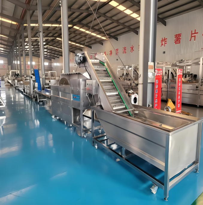 油炸流水線